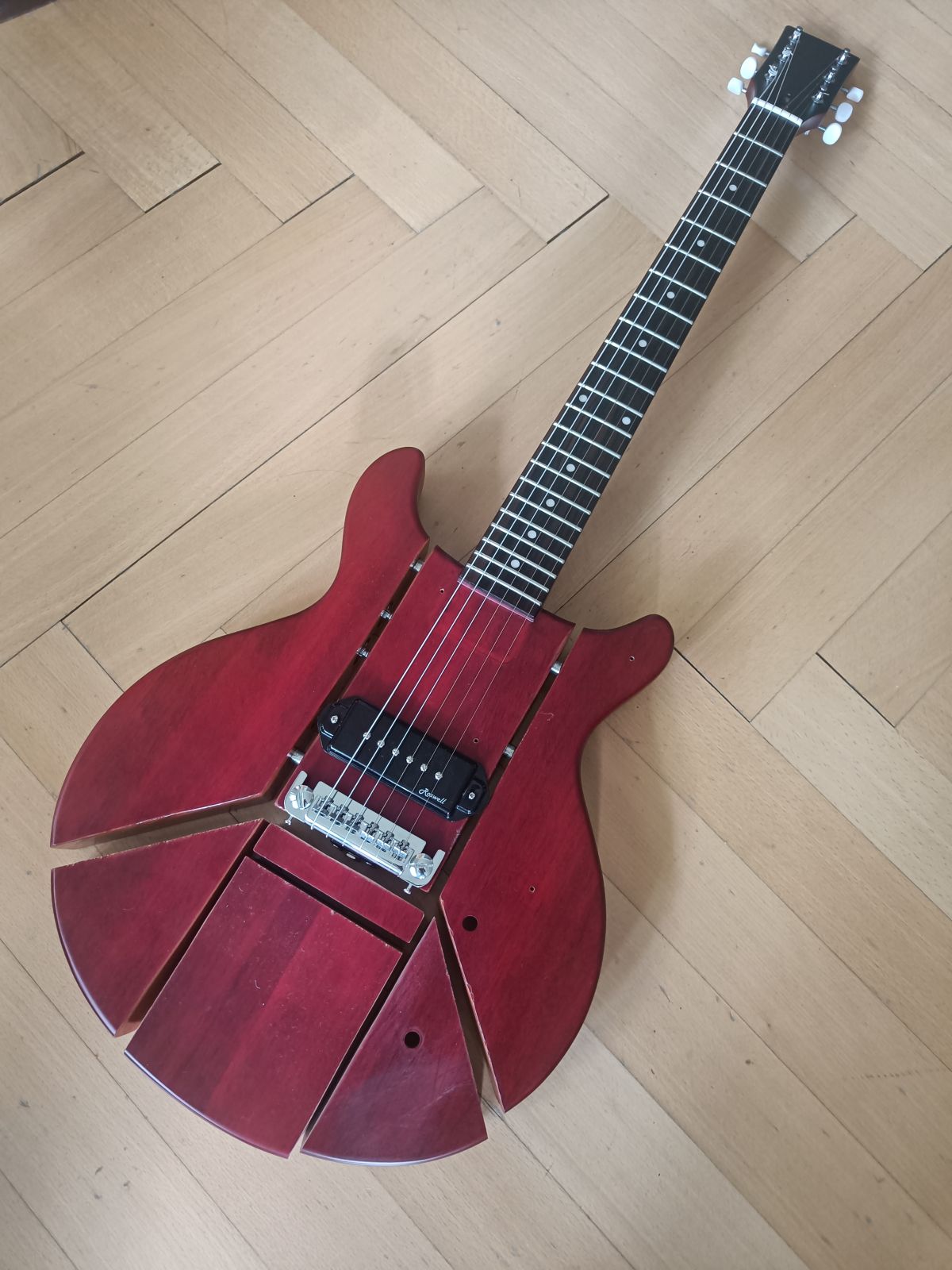 HB chopped up with a saw